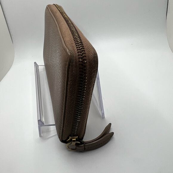 GUC Gucci Tan Leather Wallet - Picture 4 of 9